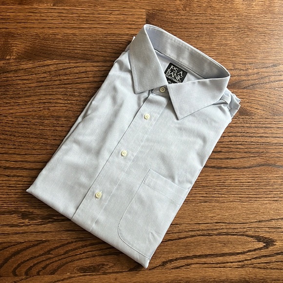 NWOT Jos. A. Bank Traveler’s Collection dress shirt, 17 1/2 - 34, button down - Picture 5 of 5